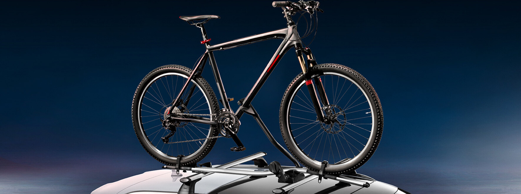 Fahrradträger für 1 Rad von Audi Original Zubehör | Fahrradträger für 1 Rad zzgl. Grundträger